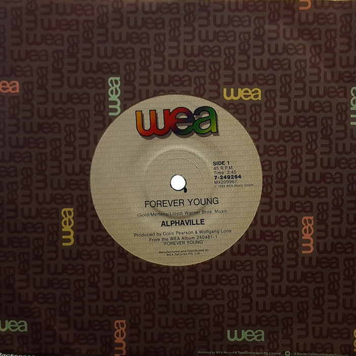 Alphaville – Forever Young (VG+/Generic)
