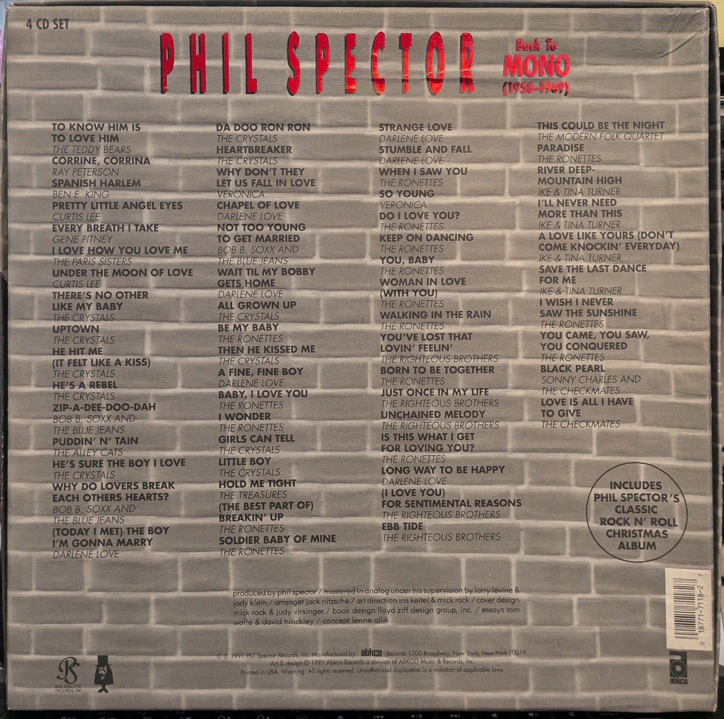Back To Mono (1958-1969) (CD BOX) | Near Mint (NM) Excellent (EX)