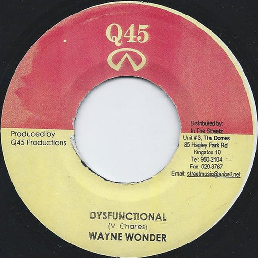 Wayne Wonder – Dysfunctional (VG+/Generic)