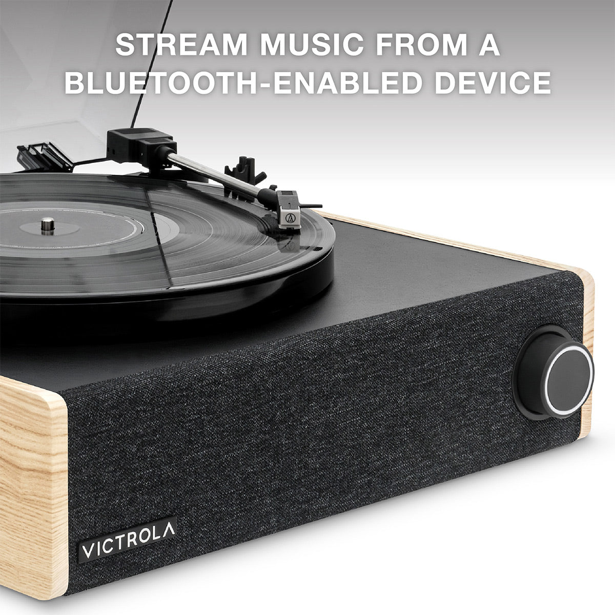 Eastwood LP Stereo Record Player with Bluetooth (Natural)
