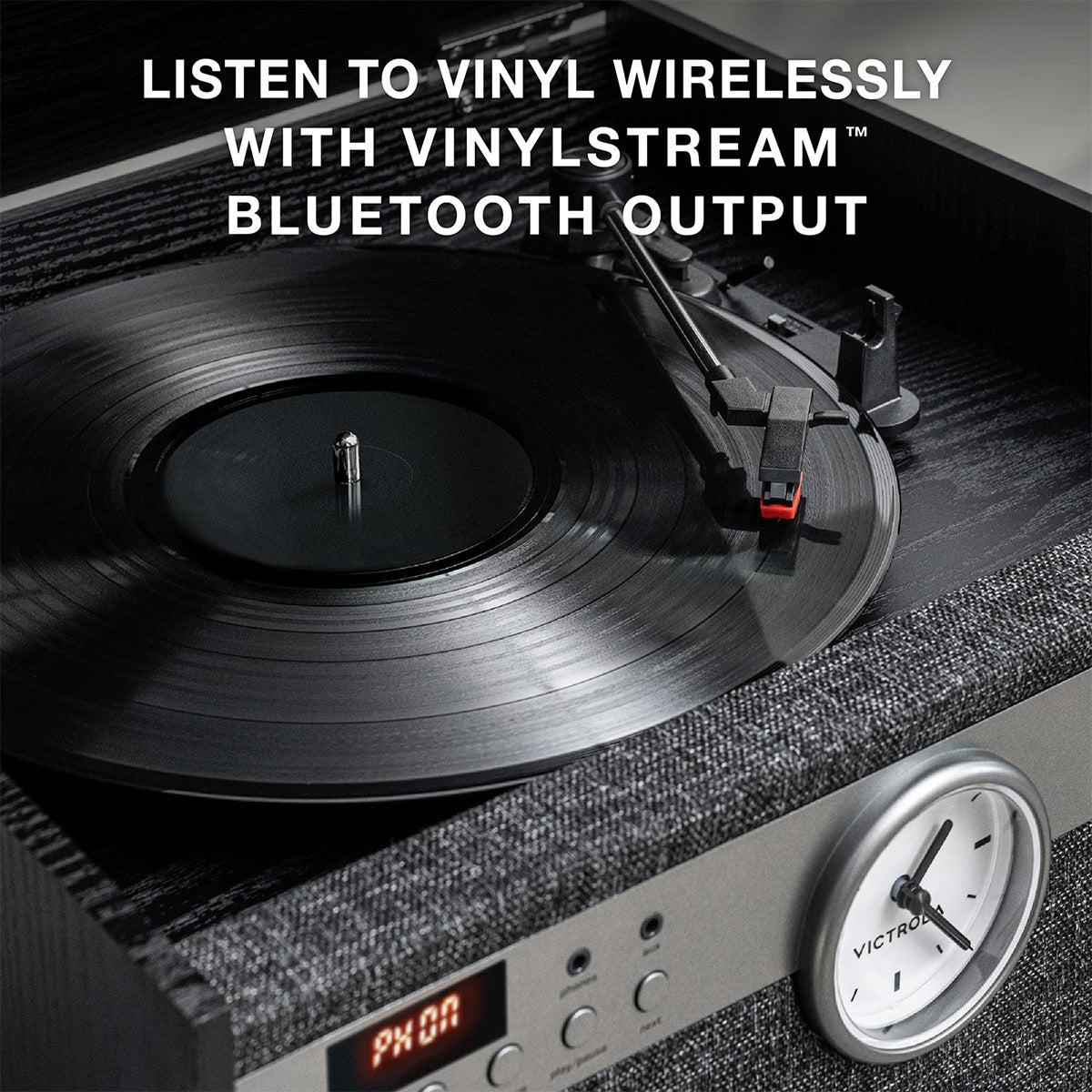Victrola Century Signature+ 6-in-1 Music Center (Black)