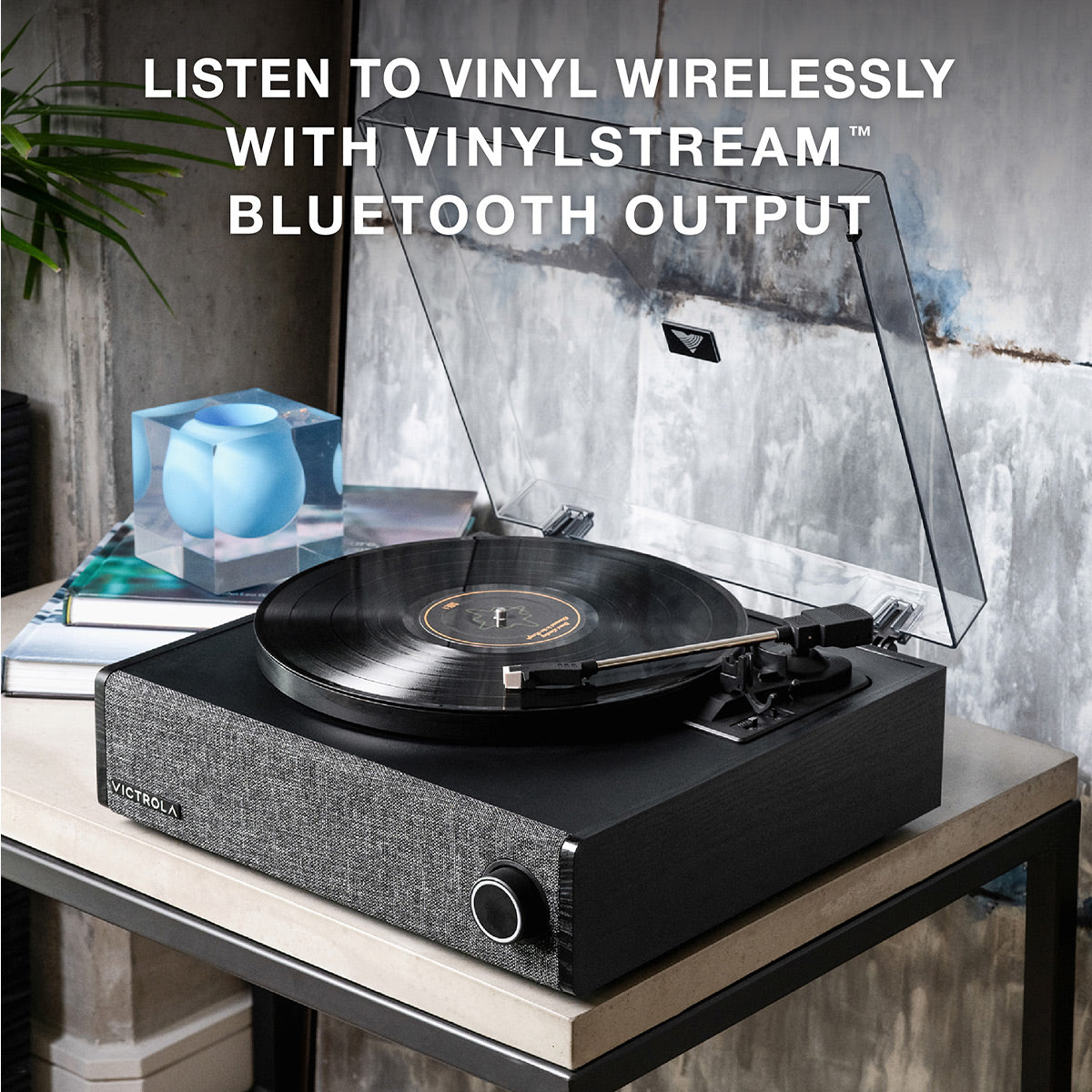 Eastwood LP Stereo Record Player with Bluetooth (Black)