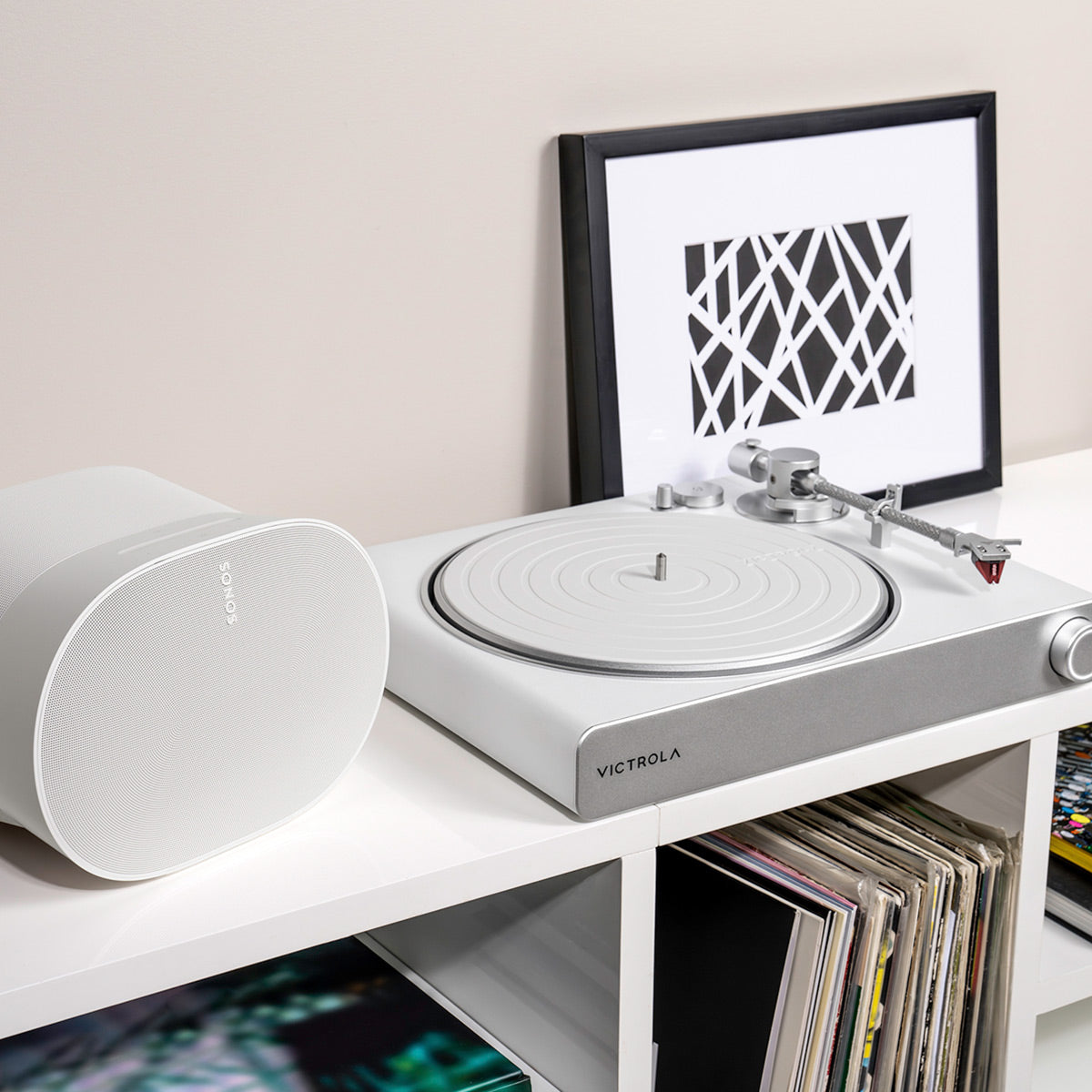 Stream Turntable - Works with Sonos (Pearl)