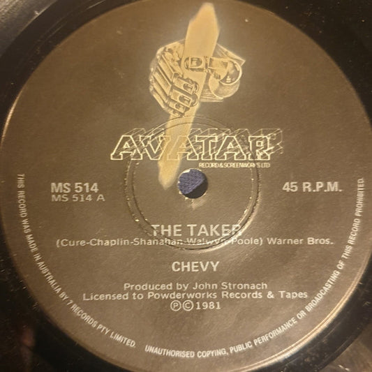 Chevy – The Taker (VG+/Generic)