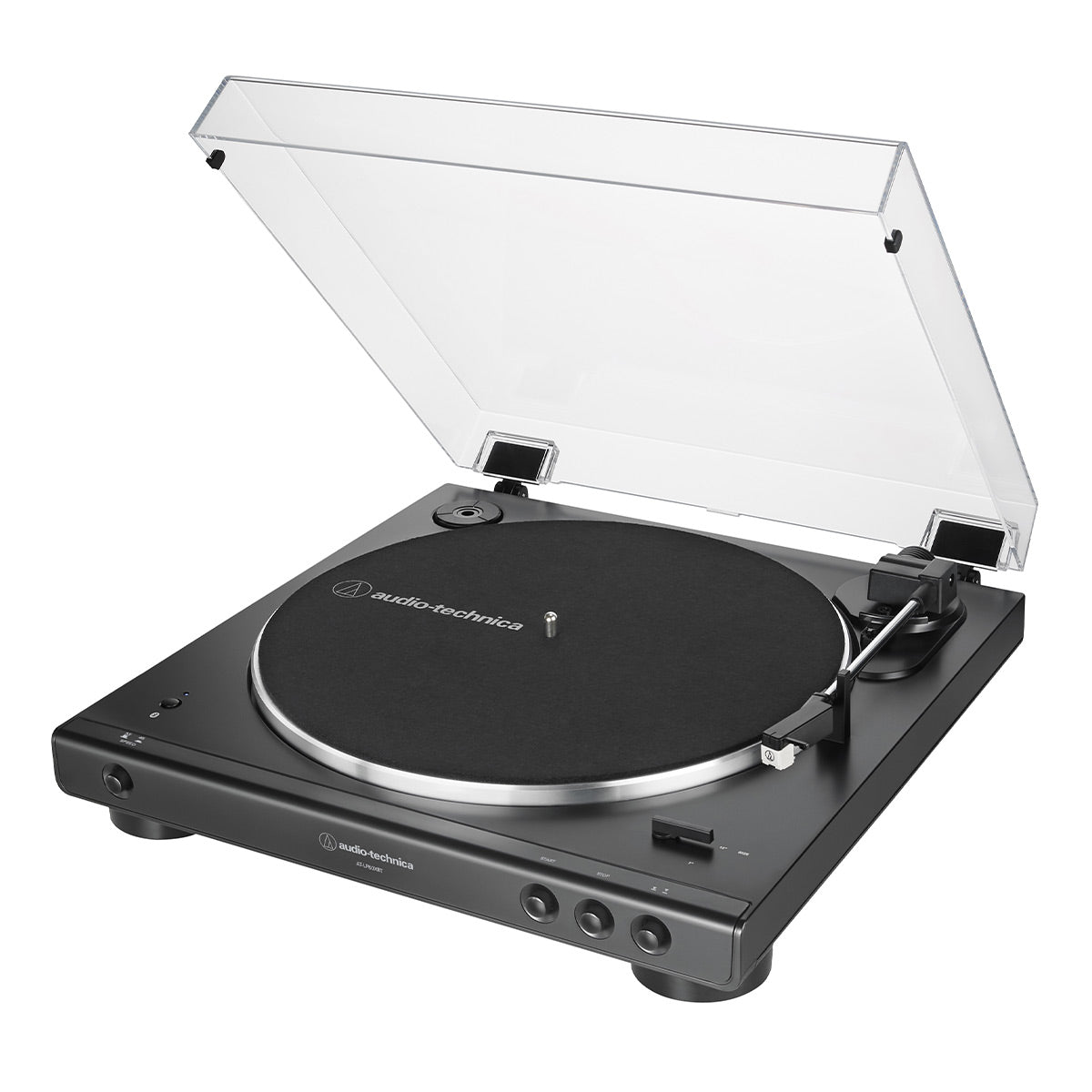 AudioTechnica AT-LP60XBT-BK Fully Automatic Belt-Drive Stereo Turntable with Bluetooth (Black)