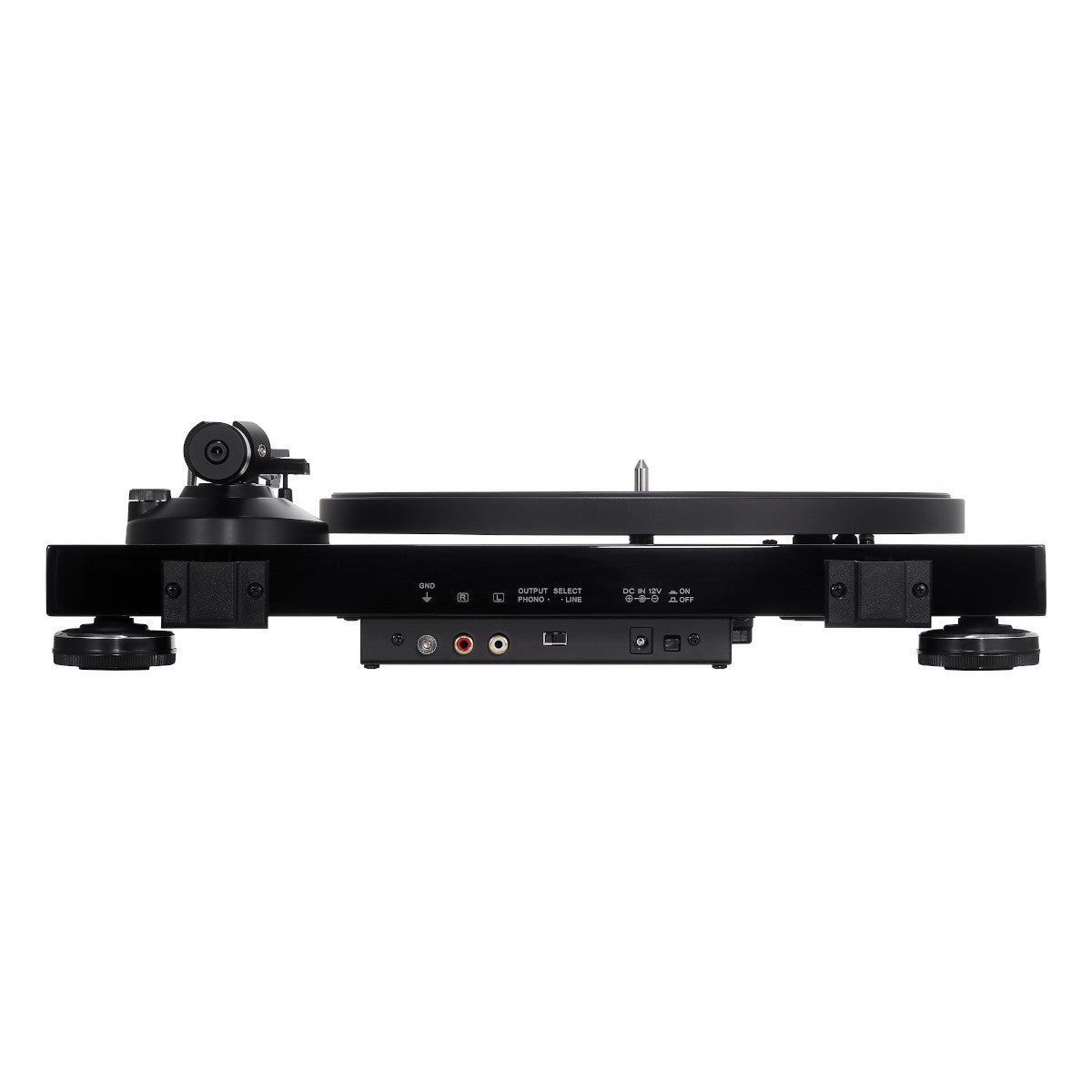 AudioTechnica AT-LPW50PB Fully Manual Belt-Drive Turntable (Piano Black)