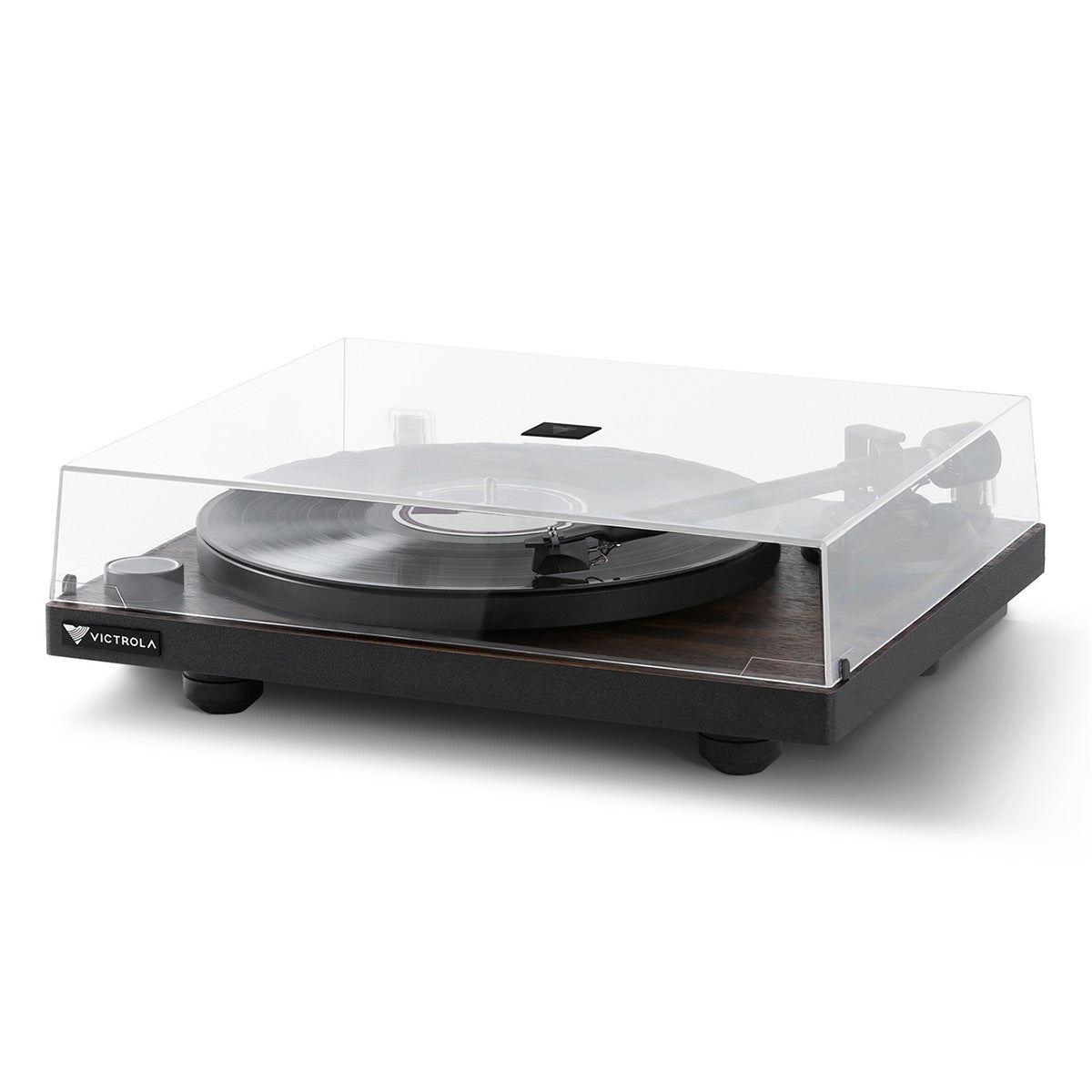Premiere T1 Premium Turntable with Built-In Vinyl Stream Bluetooth Technology (Espresso)
