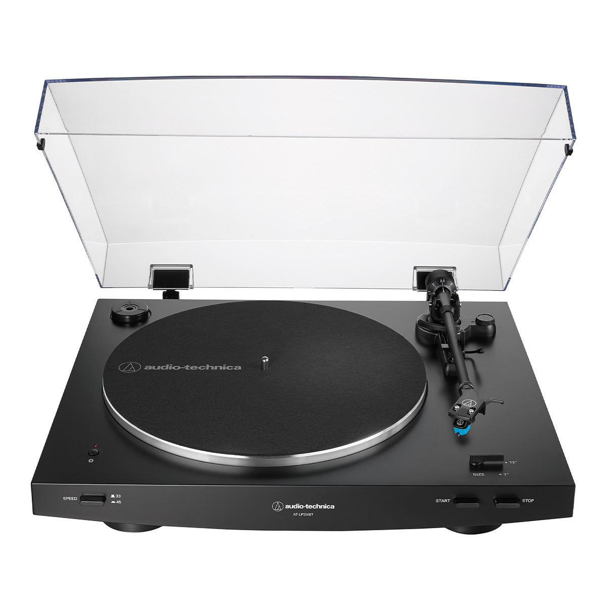 AudioTechnica AT-LP3xBT Fully Automatic Wireless Belt-Drive Turntable with Bluetooth (Black)