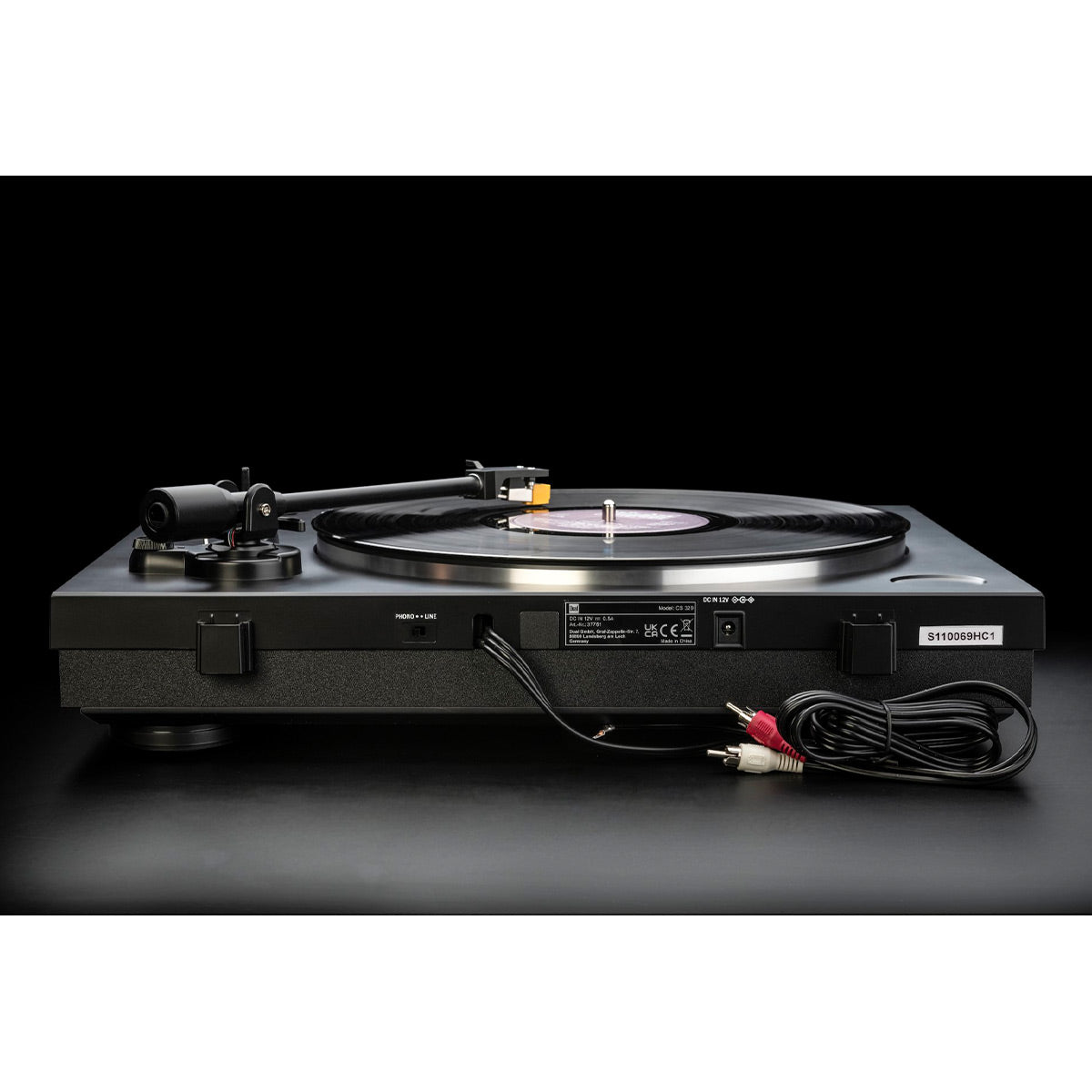 DualCS 329 Fully Automatic Plug & Play Turntable