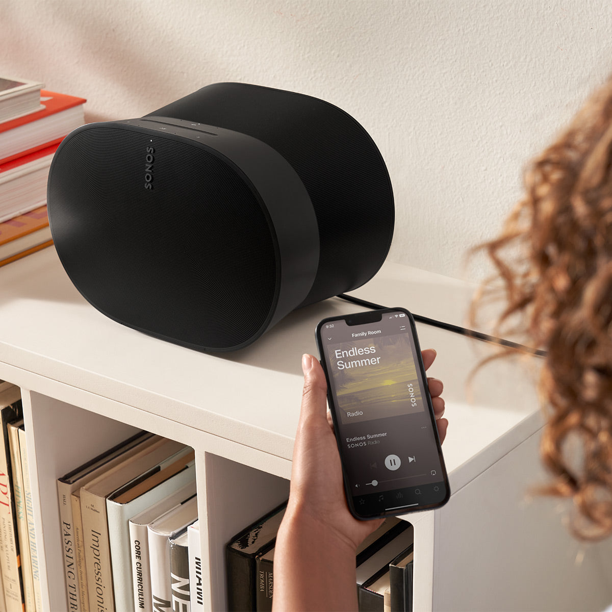 Stream Onyx Works with Sonos Wireless Turntable with Pair of Sonos Era 300 Wireless Smart Speaker (Black)