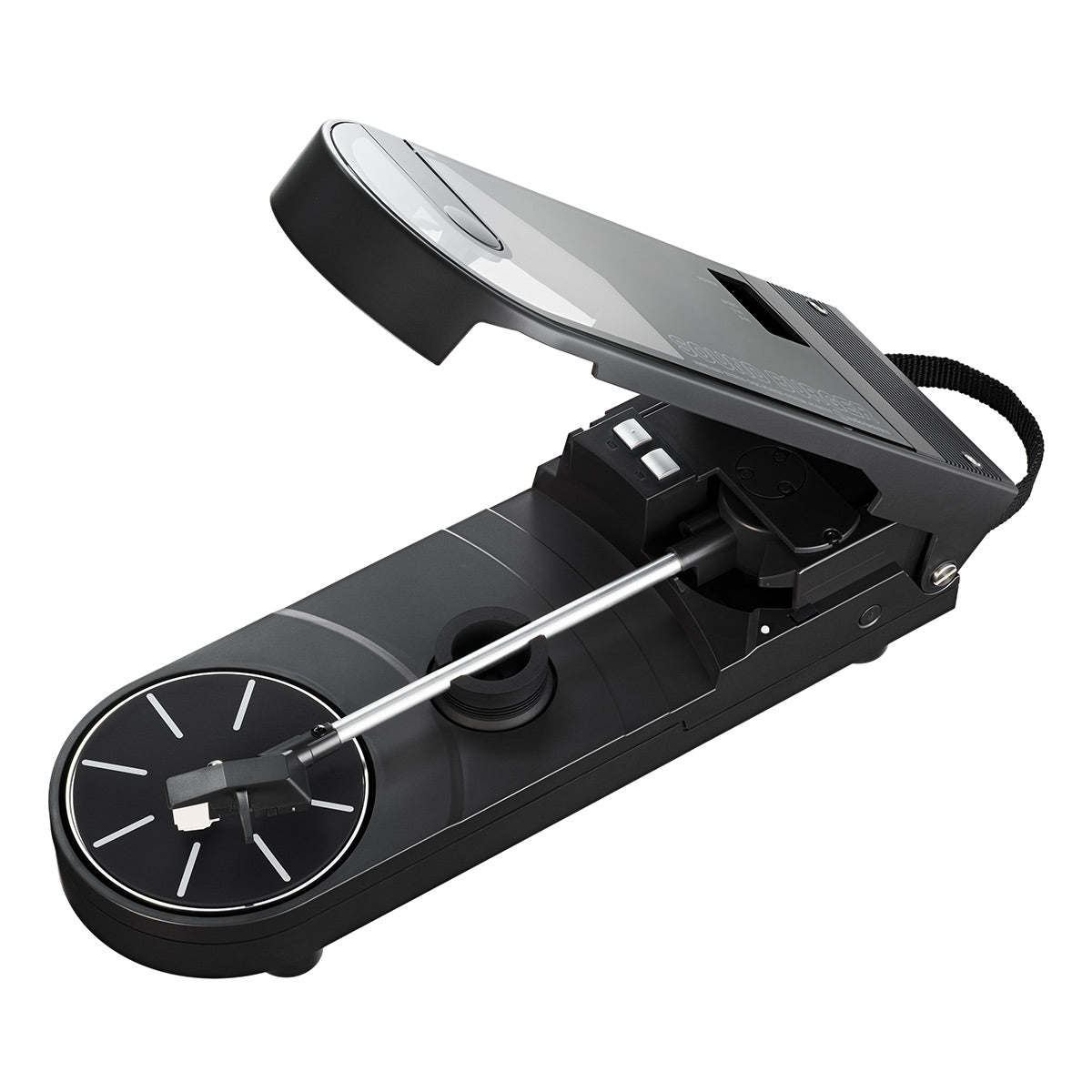 AudioTechnica AT-SB727 Sound Burger Portable Turntable with Bluetooth (Black)
