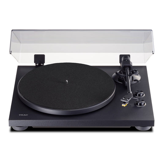 TEACTN-280BT-A3 Belt-Drive Wireless Turntable with Bluetooth, Built-In Phono Amp, and Pre-Installed Audio-Technica MM Cartridge (Black)