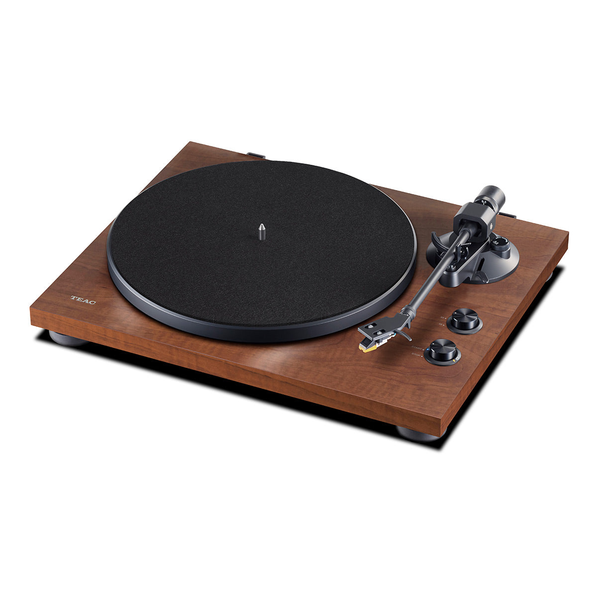 TEACTN-280BT-A3 Belt-Drive Wireless Turntable with Bluetooth, Built-In Phono Amp, and Pre-Installed Audio-Technica MM Cartridge (Walnut)