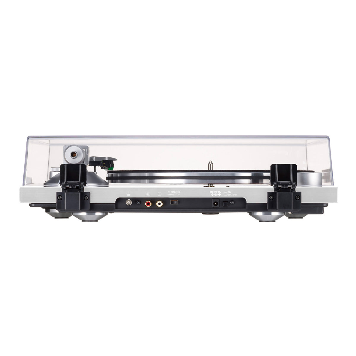 TEACTN-3B-SE Belt-Drive Turntable with SAEC Tonearm, Built-In Phono Amp, Anti-Skate, and Pre-Installed Audio-Technica MM Cartridge (White)