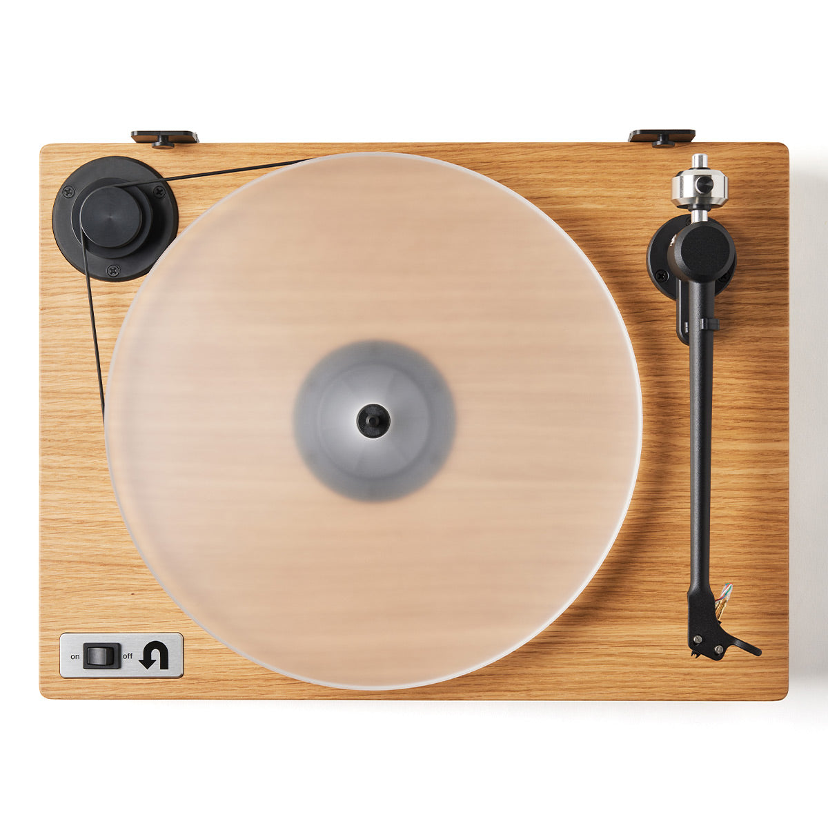UTurn Audio Orbit 2 Plus Turntable with Ortofon OM 5E Cartridge (Oak)