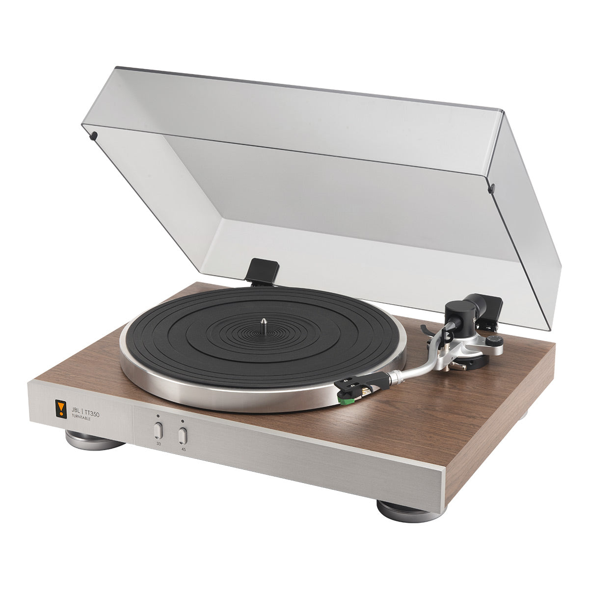 JBLTT350 Classic Direct Drive Turntable with Pre-Installed Audio Technica Cartridge