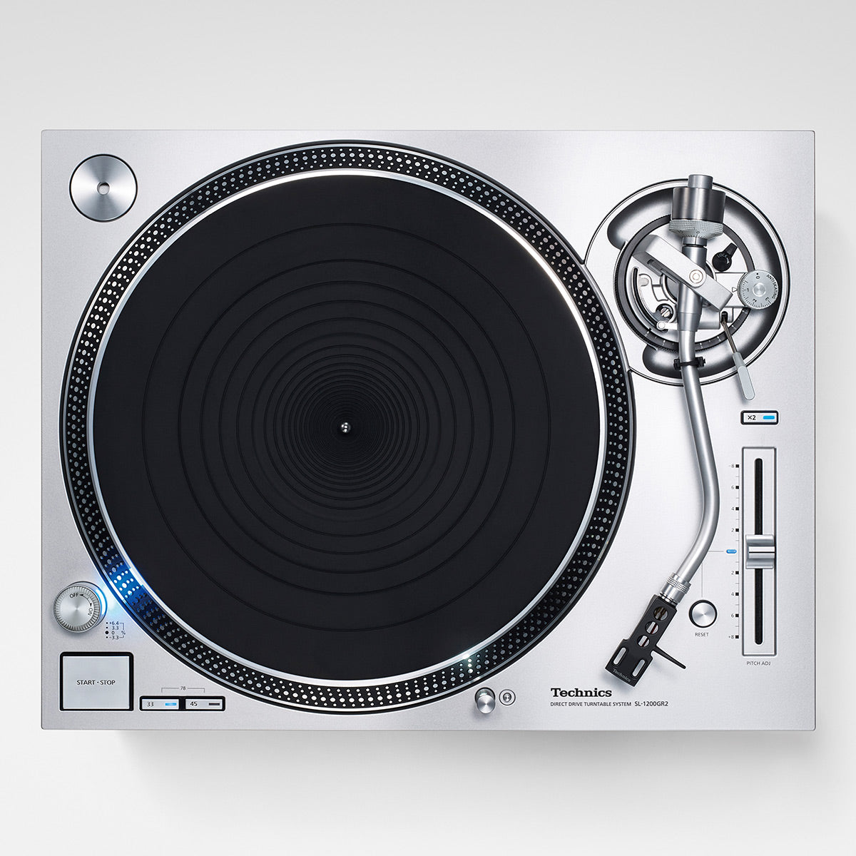 TechnicsSL-1200GR2 Direct Drive Turntable (Silver)