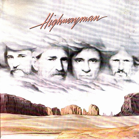 Waylon Jennings, Willie Nelson, Johnny Cash, Kris Kristofferson, Johnny Cash, Willie Nelson – Highwayman / The Human Condition (VG+/VG)