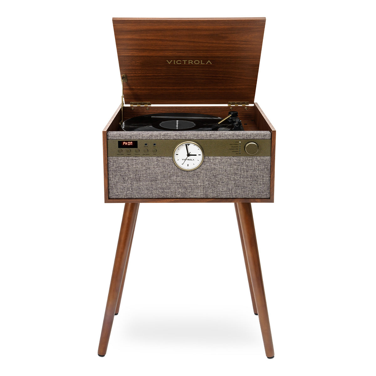 Victrola Century Signature+ 6-in-1 Music Center (Walnut)