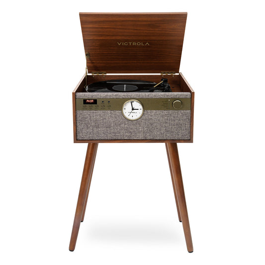 Victrola Century Signature+ 6-in-1 Music Center (Walnut)