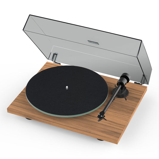 ProJect T1 Evo Phono Turntable with Built-In Preamp (Walnut)