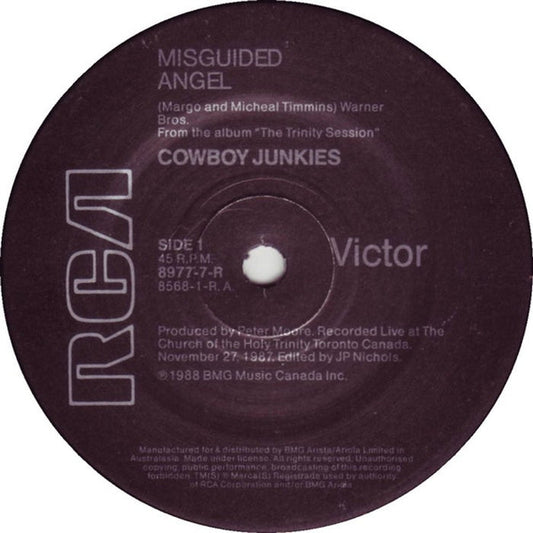 Cowboy Junkies – Misguided Angel (VG+/Generic)