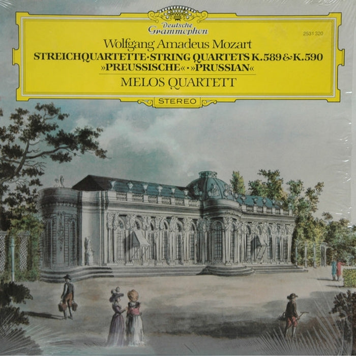 Wolfgang Amadeus Mozart, Melos Quartett – Streichquartette = String Quartets K.589 & K.590 »Preussische« = »Prussian« (VG+/VG+)