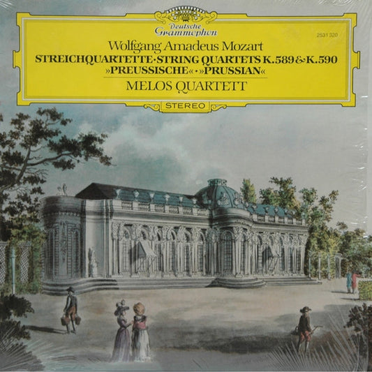 Wolfgang Amadeus Mozart, Melos Quartett – Streichquartette = String Quartets K.589 & K.590 »Preussische« = »Prussian« (VG+/VG+)
