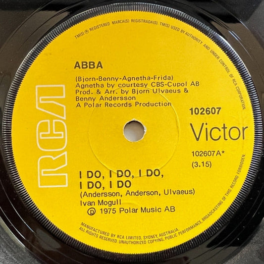 ABBA – I Do, I Do, I Do, I Do, I Do (VG+/Generic)