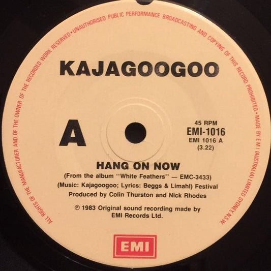 Kajagoogoo – Hang On Now (E/Generic)