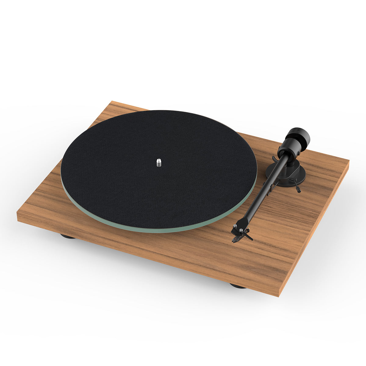 ProJect T1 Evo Phono Turntable with Built-In Preamp (Walnut)