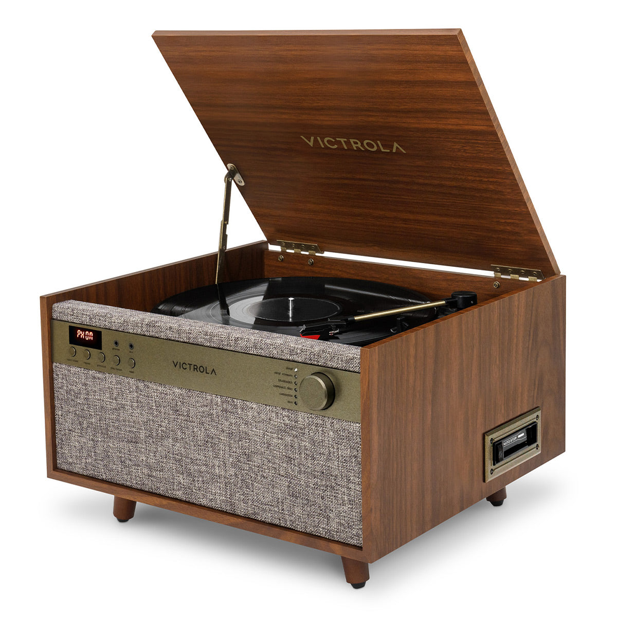 Victrola Century 6-in-1 Music Center (Walnut)