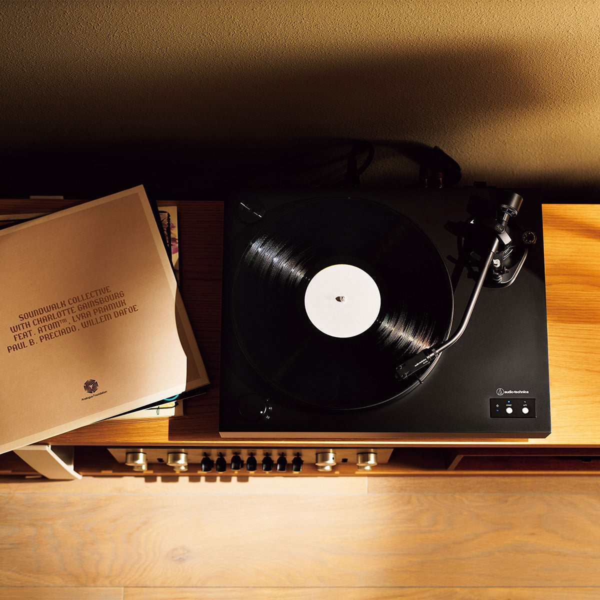 AudioTechnica AT-LP8X Semi-Automatic Direct-Drive Turntable