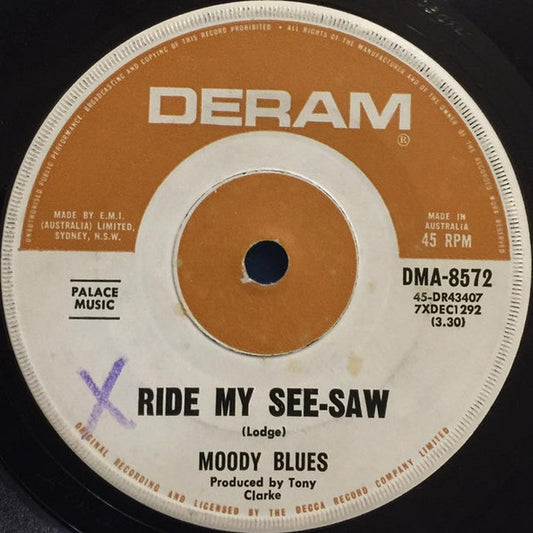 The Moody Blues – Ride My See-Saw (VG+/Generic)