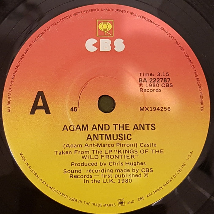 Adam And The Ants – Antmusic (VG+/Generic)