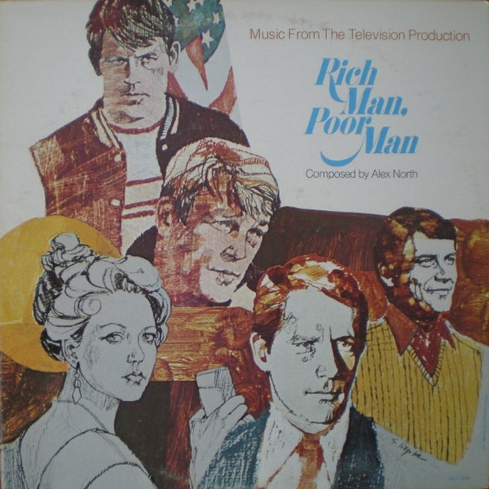 Alex North – Rich Man, Poor Man (Music From The Television Production) (VG+/VG+)