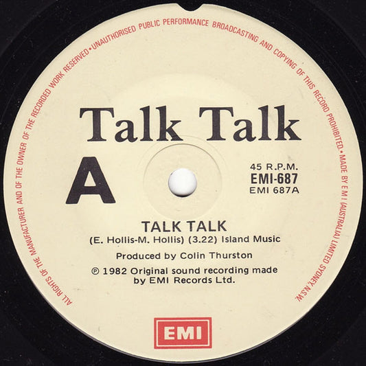 Talk Talk – Talk Talk (E/Generic)