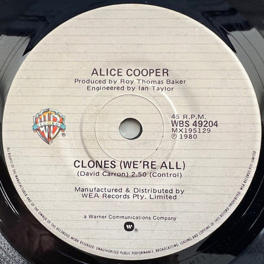 Alice Cooper – Clones (We're All) (E/Generic)