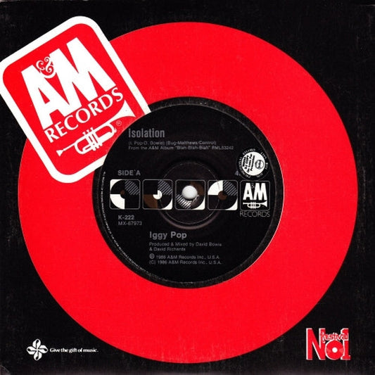 Iggy Pop – Isolation (VG+/Generic)