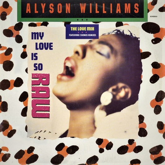 Alyson Williams – My Love Is So Raw (VG+/VG+)