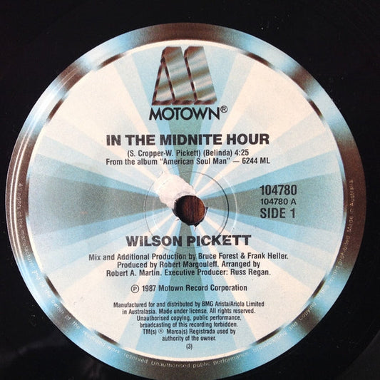 Wilson Pickett – In The Midnite Hour / Just Let Her Know (VG+/Generic)