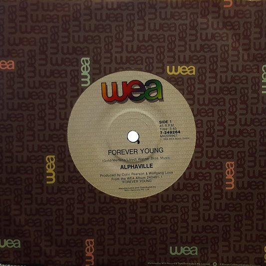 Alphaville – Forever Young (VG+/Generic)