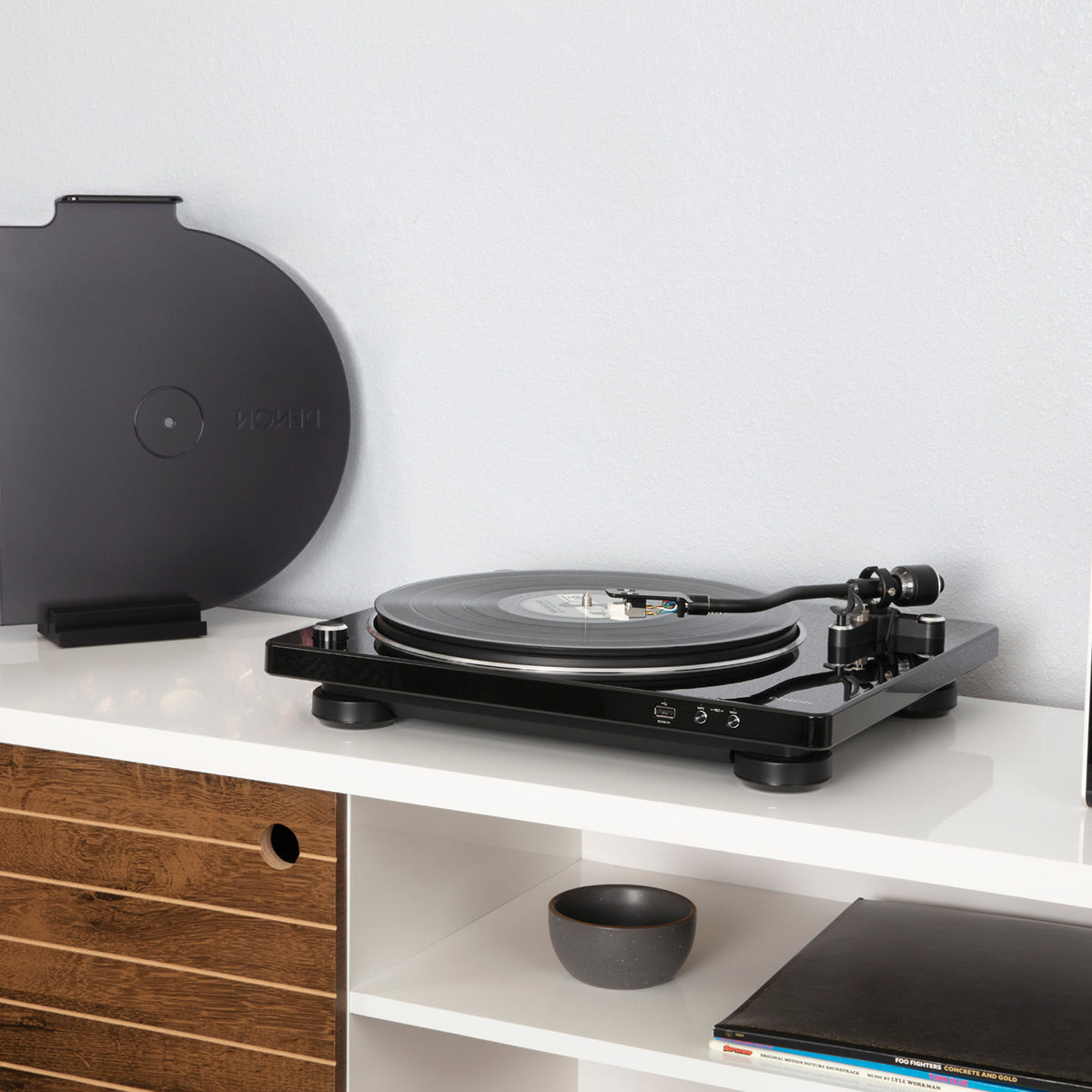 DenonDP-450USB Hi-Fi Turntable with Speed Sensor and USB Encoder