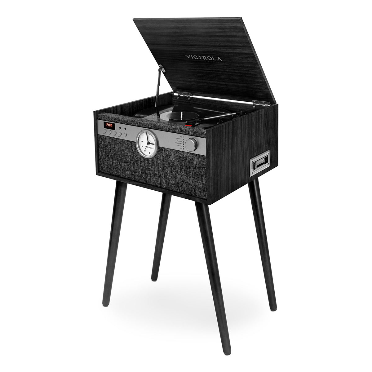 Victrola Century Signature+ 6-in-1 Music Center (Black)