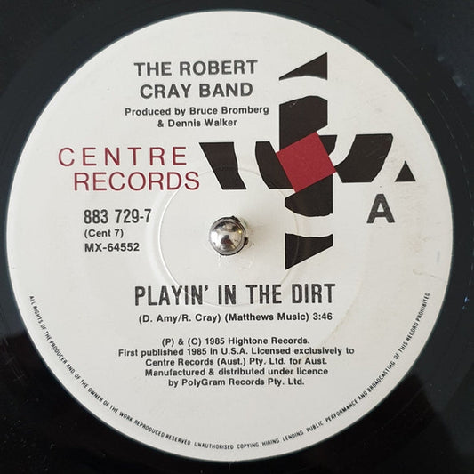 The Robert Cray Band – Porchlight / Playin' In the Dirt (VG+/Generic)