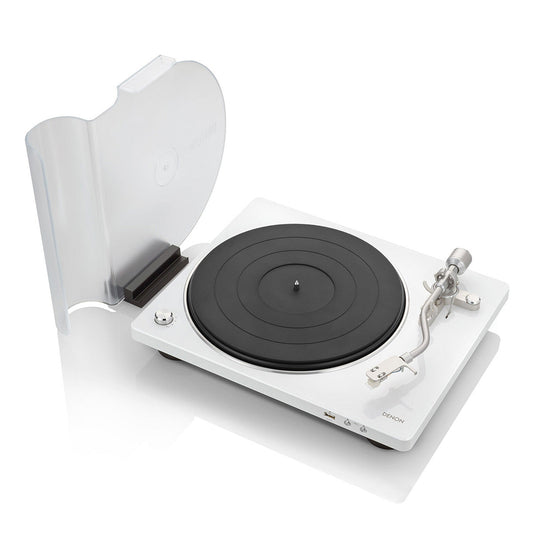 DenonDP450USB Turntable White