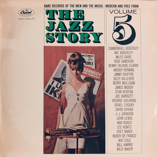 Various – The Jazz Story Volume 5 (Rare Records Of The Men And The Music: Modern And Free Form) (E/VG)