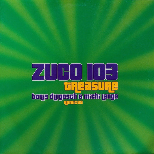 Zuco 103 – Treasure (Boris Dlugosch & Michi Lange Remixes) (VG/VG)