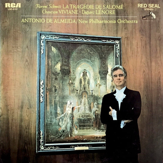 Florent Schmitt, Ernest Chausson, Henri Duparc, Antonio De Almeida, New Philharmonia Orchestra – La Tragédie De Salomé / Viviane / Lénore (VG+/VG)