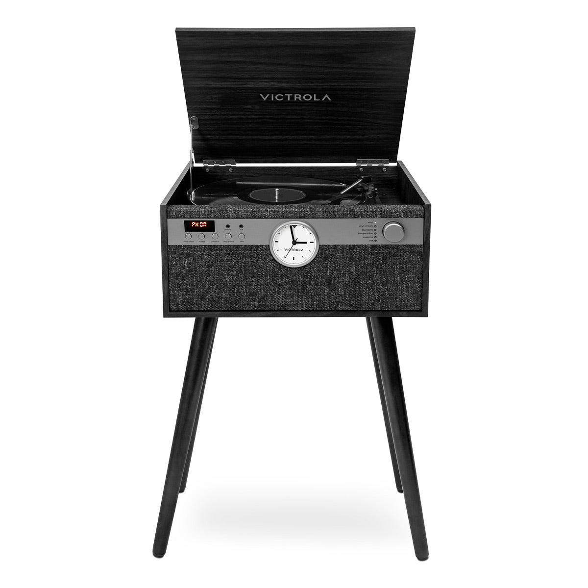 Victrola Century Signature+ 6-in-1 Music Center (Black)